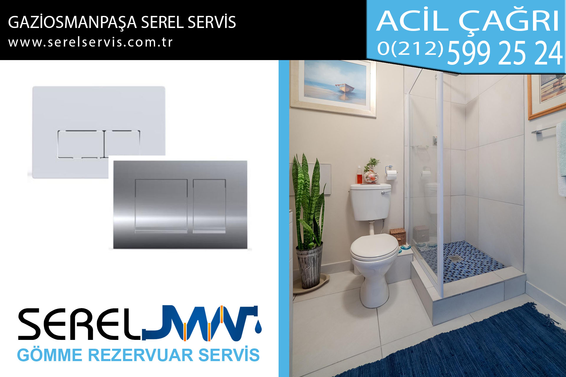 gaziosmanpaşa serel servis