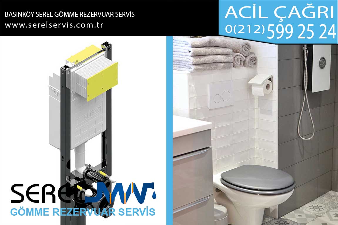 basınköy serel gömme rezervuar servis