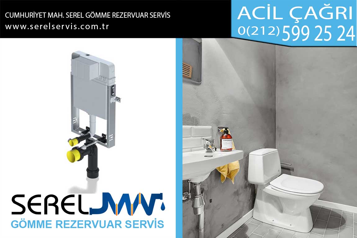 cumhuriyet mahallesi serel gömme rezervuar servis