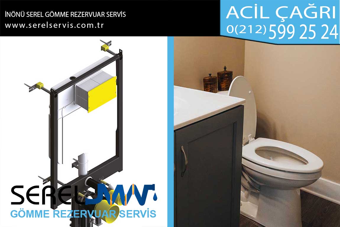 inönü serel gömme rezervuar servis