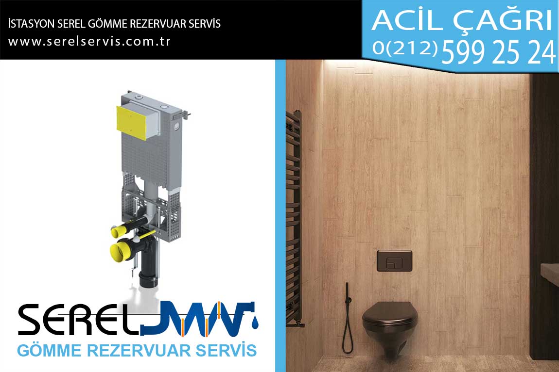 istasyon serel gömme rezervuar servis