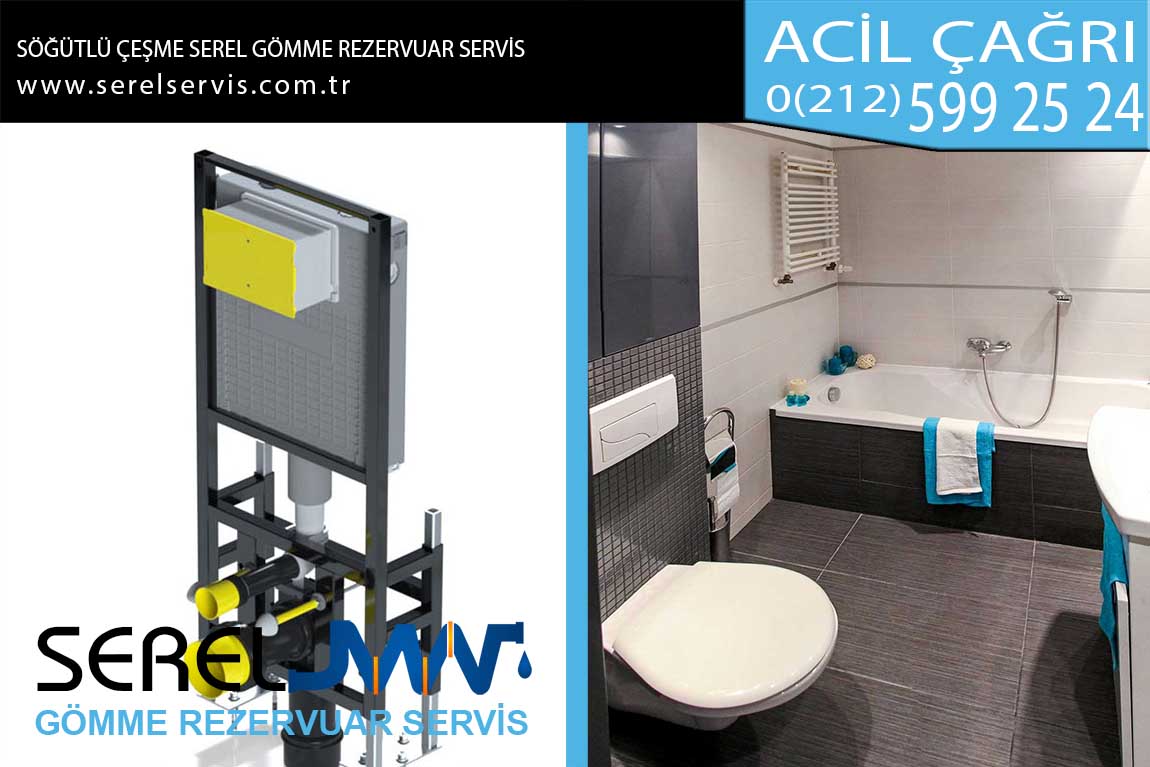 söğütlü çeşme serel gömme rezervuar servis