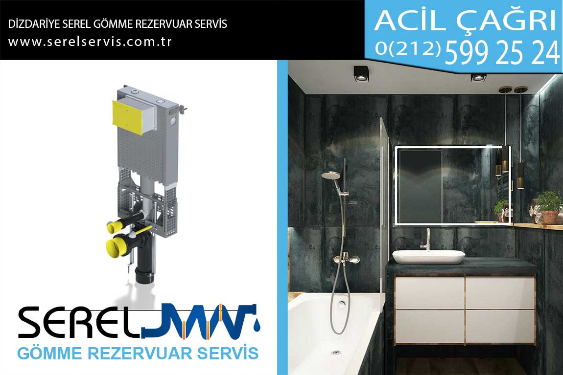 dizdariye serel gömme rezervuar servis