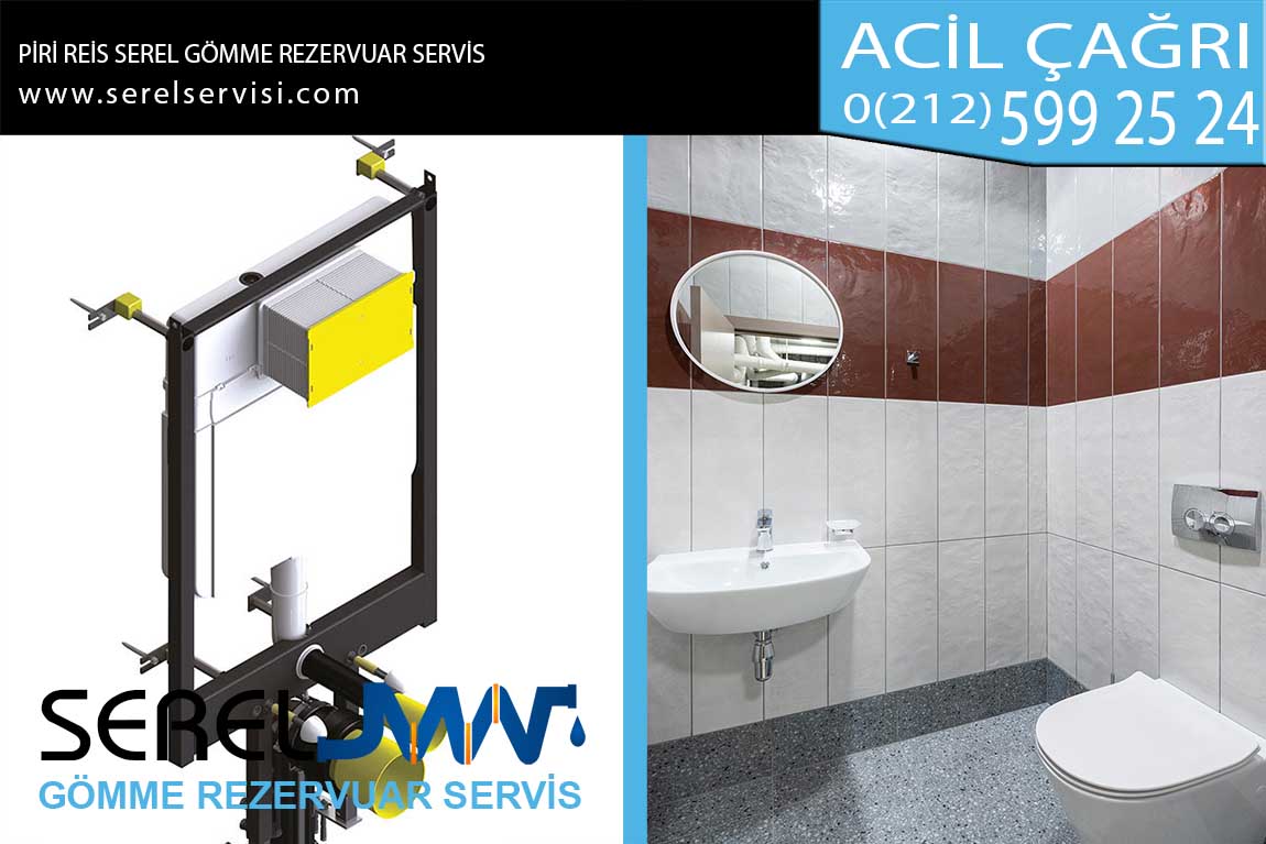piri reis serel gömme rezervuar servis