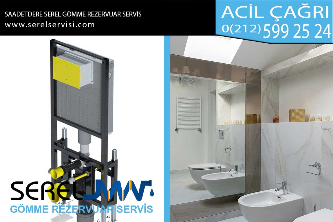 saadetdere serel gömme rezervuar servis