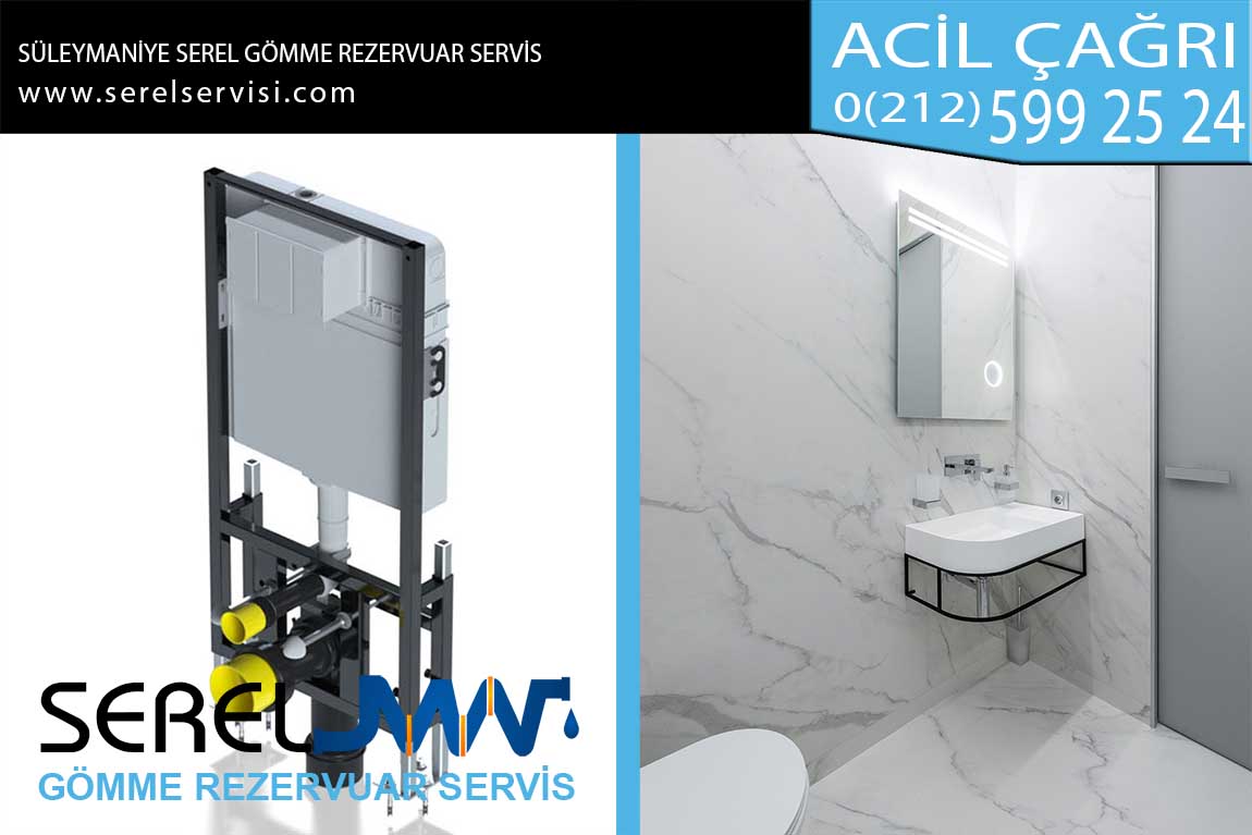 süleymaniye serel gömme rezervuar servis